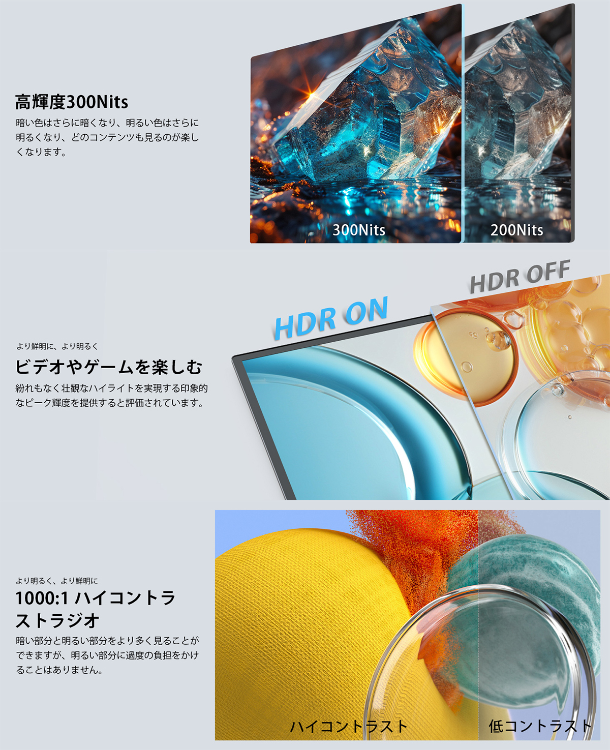 モバイルモニター ゲーミングモニター ポータブルモニター