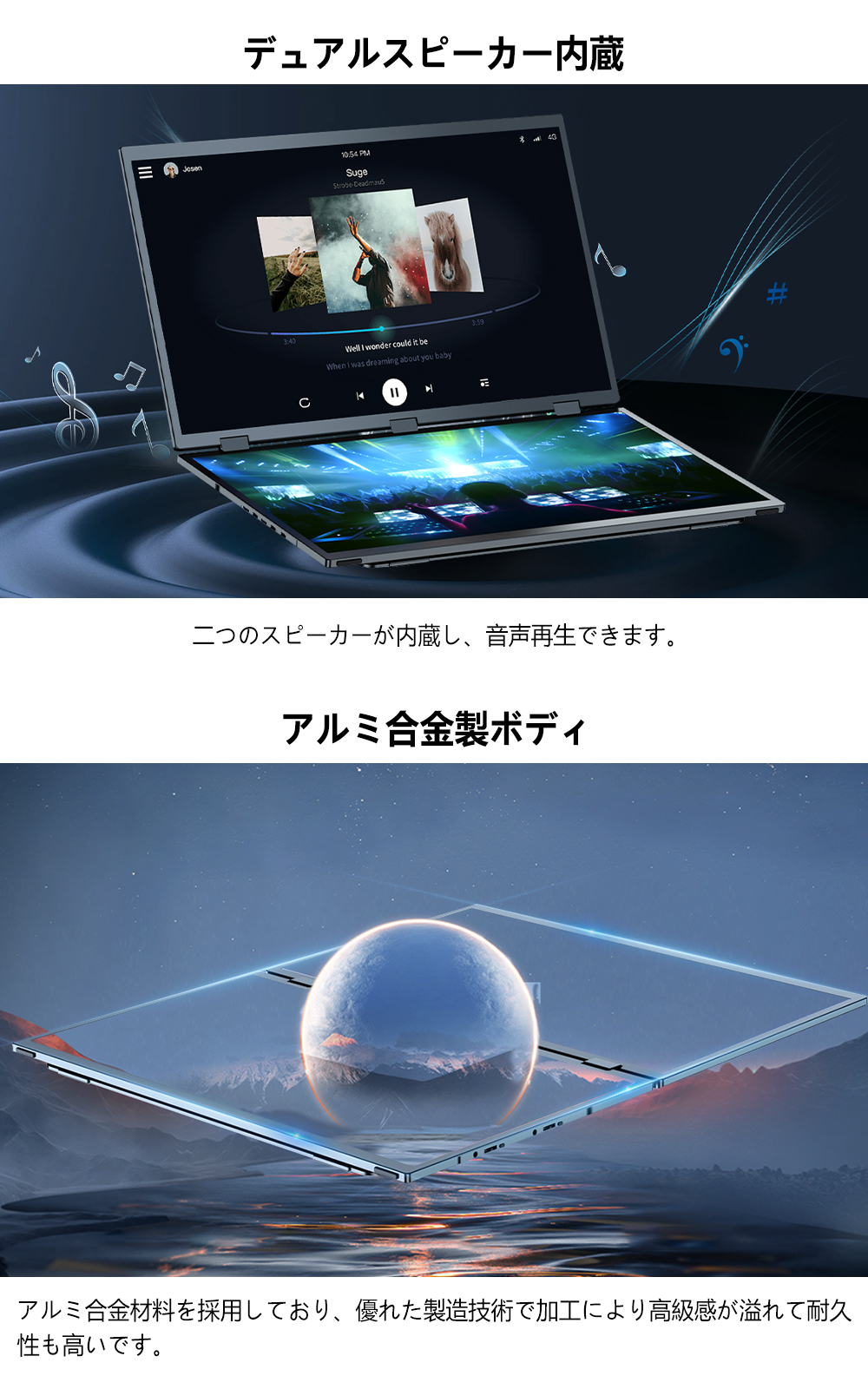 楽天市場】【ドライバー不要】デュアルモニター 18.5インチ