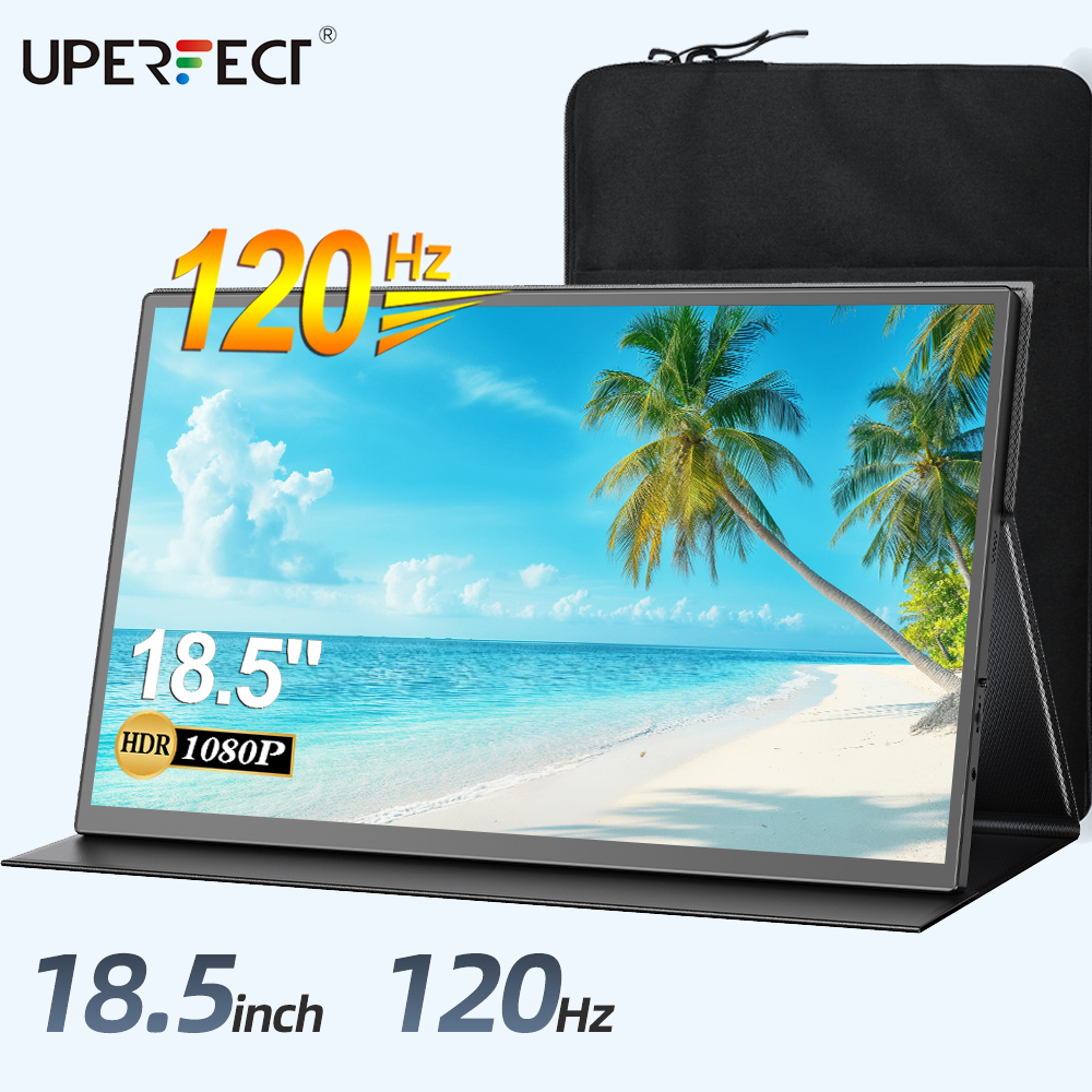 モニターと収納バッグセット] EVICIV 1080P 120Hz 18.5インチ モバイル