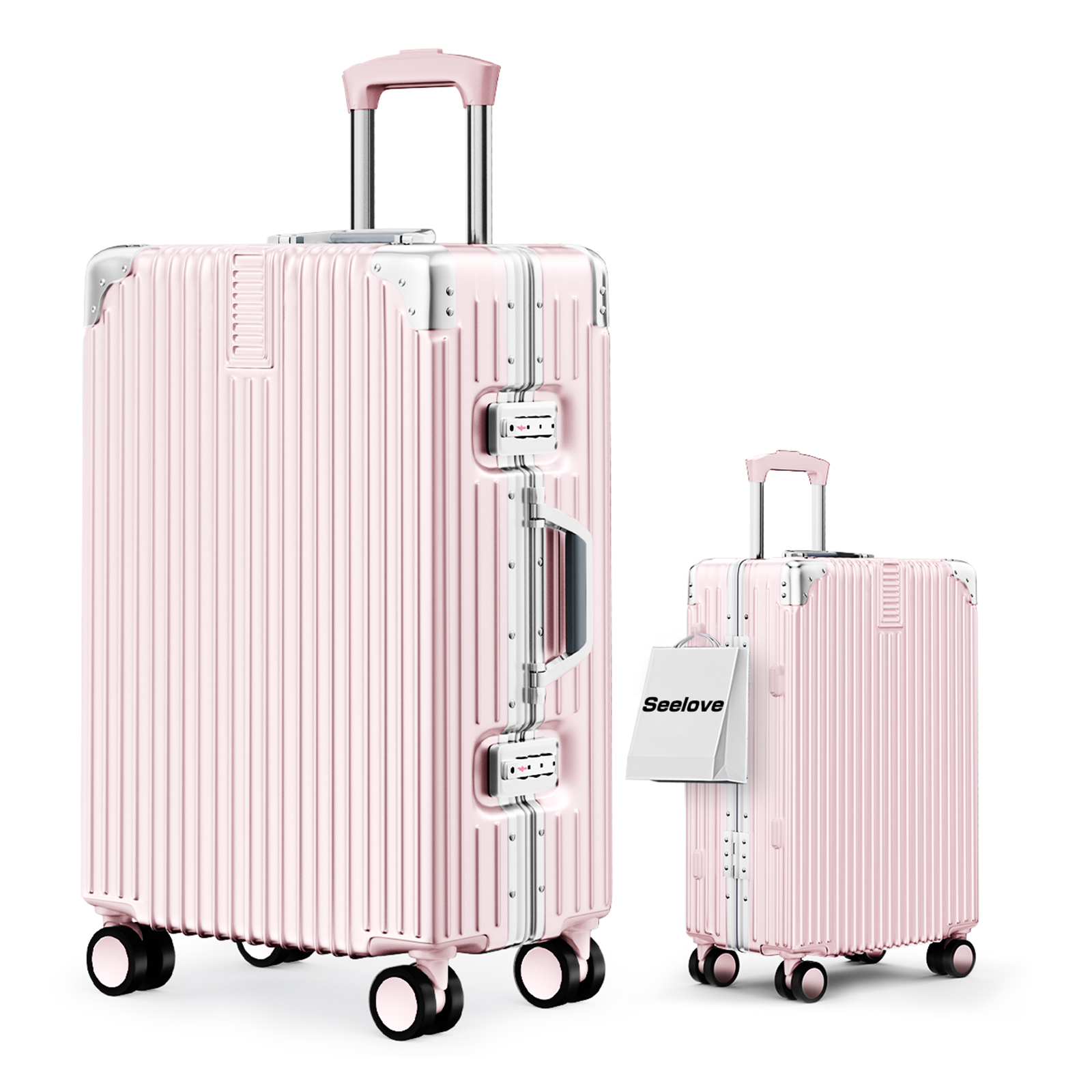 スーツケース キャリーケース アルミフレーム バッグ 5カラー 軽量 大