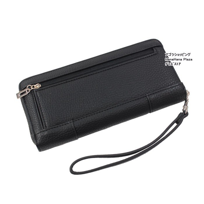 GUESS ゲス 財布 VG717646 BLACK ラウンドファスナー財布 長財布