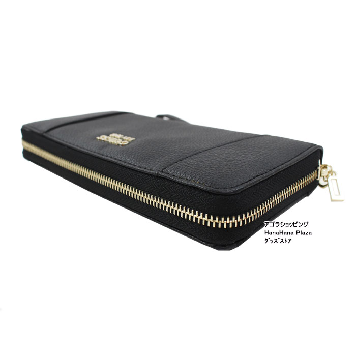 GUESS（ゲス） 財布 VG788146 BLACK NAYA Large Zip Around Wallet