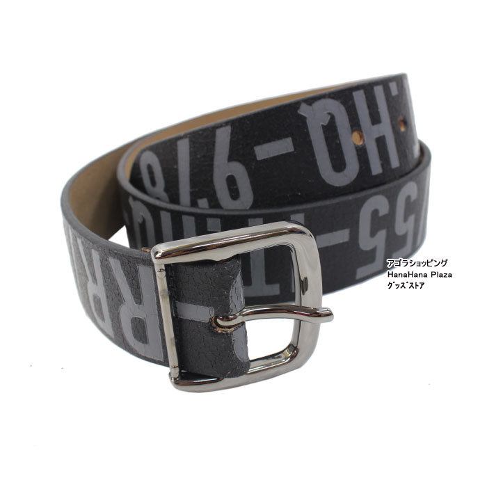 dieselベルト DIESEL ディーゼル ベルト X07326 PS919 レザー 牛革 ロゴ