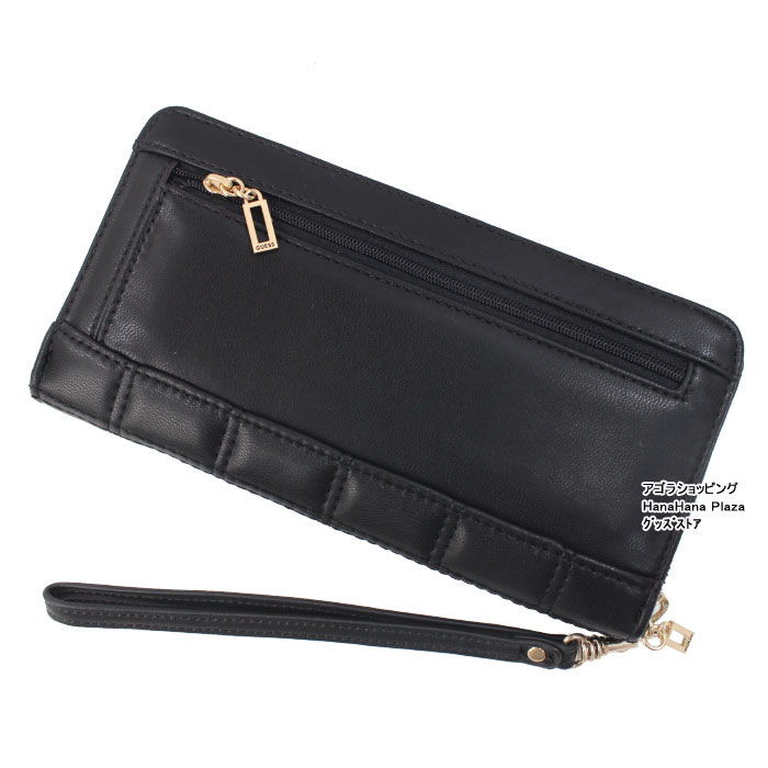 【✨新品✨】GUESSの長財布 ブラック キルティング Gロゴ ✨新品✨】GUESSの長財布 ブラック キルティング Gロゴ GUESS 長