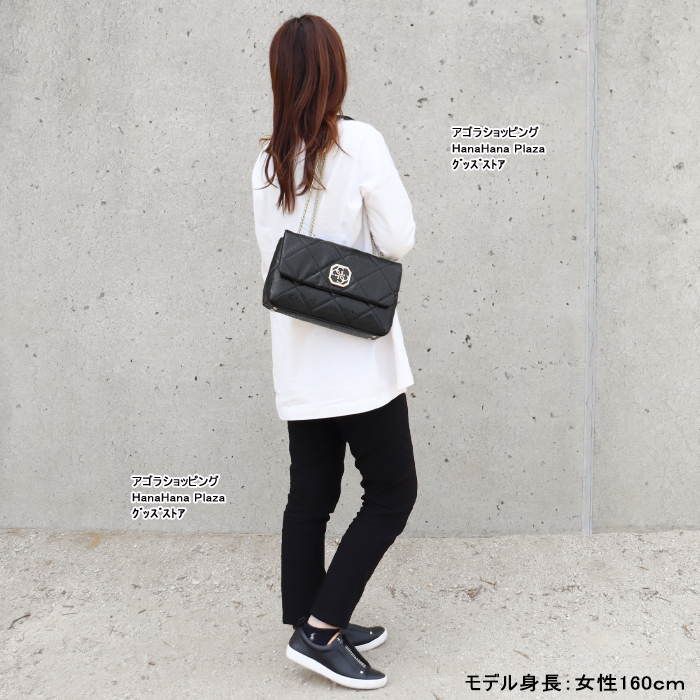 GUESS（ゲス） 並行輸入品 バッグ SG797121 BLACK チェーンバッグ