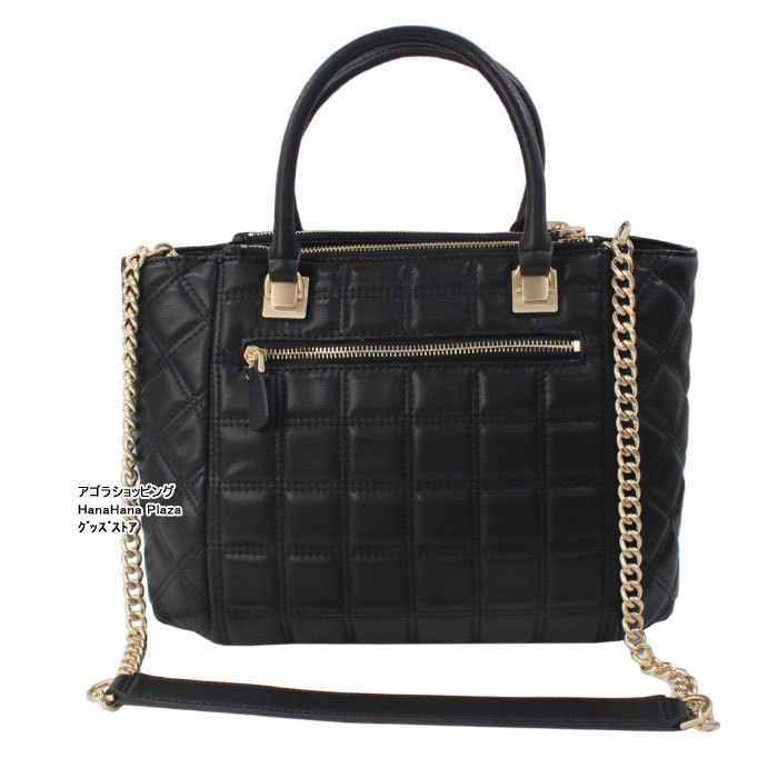 【Guess】国内発送 トートバッグ キルティング ショルダーバッグ GUESS ゲス バッグ VS811106 BLACK KAMINA キルティング