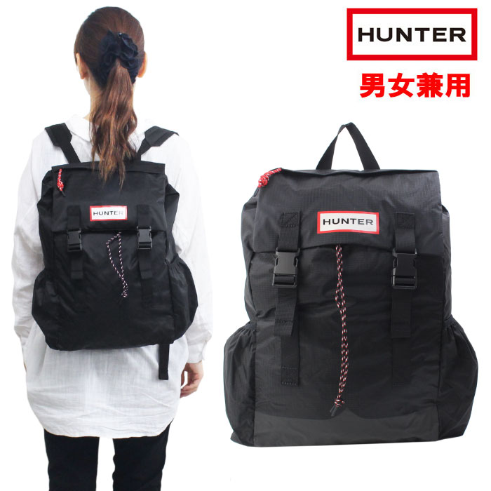 HUNTER ブラック リュック 楽天市場】ハンター バックパック メンズ レディース HUNTER