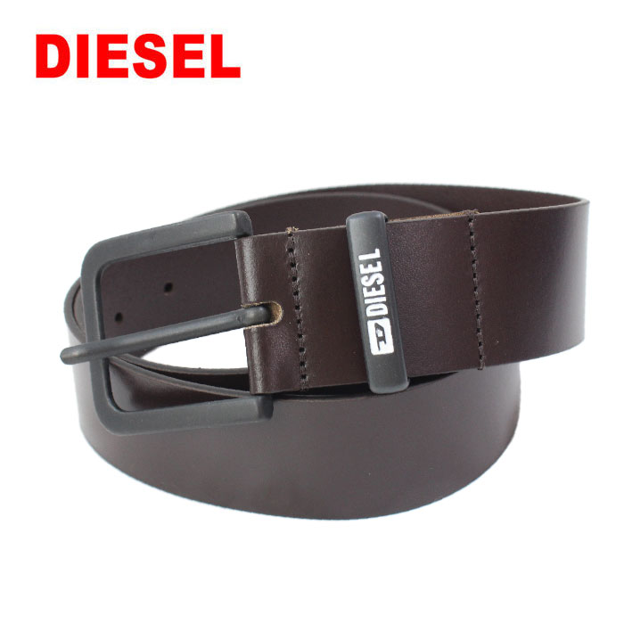 ディーゼル　ベルト　サイズ90　ブラウン　新品　タグ付　定番人気　01A21M DIESEL ディーゼル ベルト X07901 PR227 T2189 ブラウン BROWN B