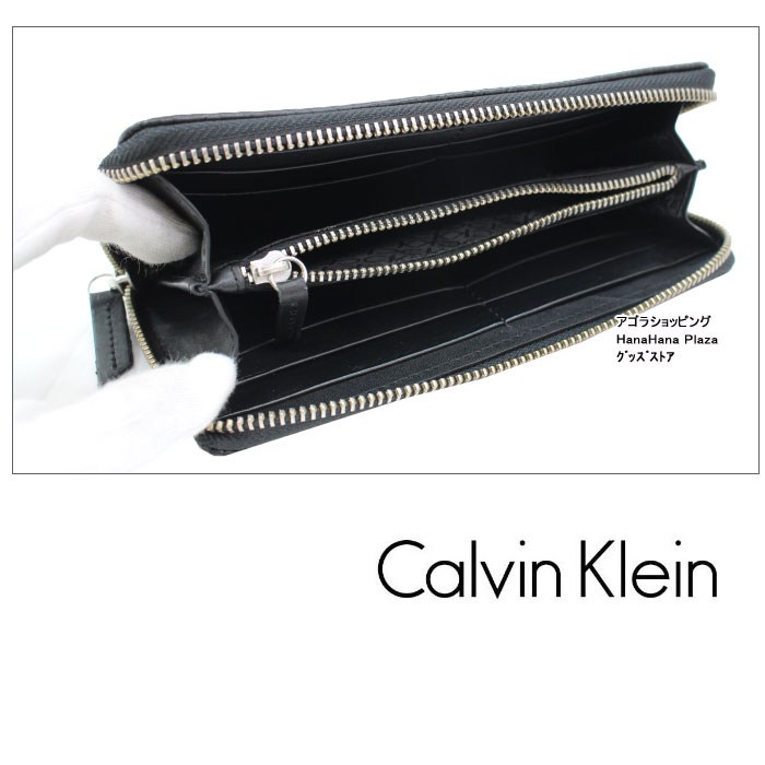 Calvin Klein カルバンクライン 財布 長財布 ラウンドファスナー