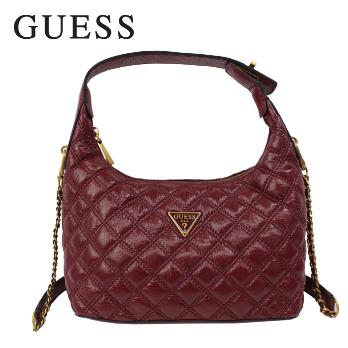 Guess 赤 ハンドバッグ キルティング GUESS ゲス バッグ KB767902 BEET RED CESSILY キルティング