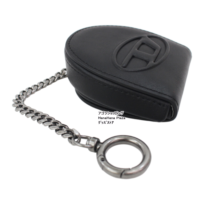 DIESEL　カード＆コインケース　ブラック　X06645 DIESEL ディーゼル 財布 X08445 P4445 T8013 ブラック コイン