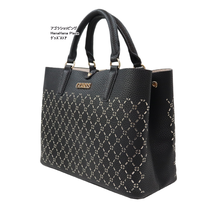 【ファッション好きが選ぶ人気ブランドランキング】 AMARA BLACK XG849306 バッグ ゲス GUESS ブラック 型抜き 2way バッグ