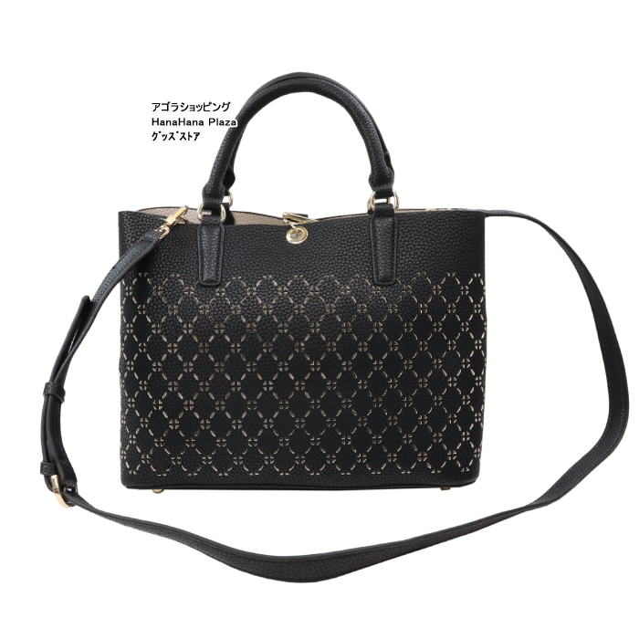 Guess ゲス ロゴ金具 2WAY トートバッグ レザー レディース