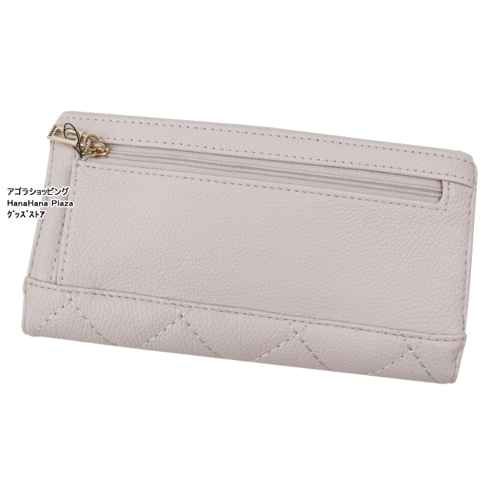 GUESS ゲス 財布 QG839466 STONE ヌードピンク 三つ折り財布
