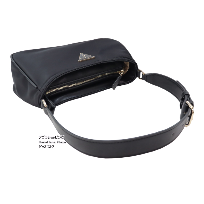 GUESS ゲス バッグ NG811618 BLACK ブラック ナイロン 三角