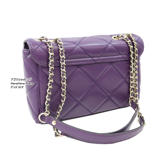 GUESS ゲス バッグ QG767921 EGGPLANT パープル チェーン