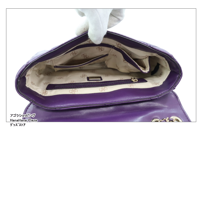 GUESS（ゲス） 【並行輸入品】ゲス バッグ QG767921 EGGPLANT パープル