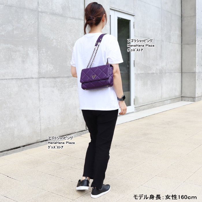 GUESS 【並行輸入品】ゲス バッグ QG767921 EGGPLANT パープル