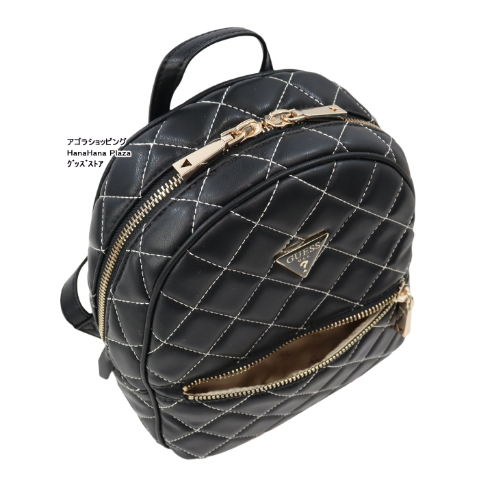 GUESS（ゲス） 並行輸入品 バッグ QC767932 BLACK MULTI リュック 