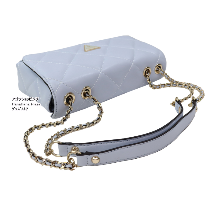 【新品未使用】GUESS ショルダーバッグ　ライトブルー store-goods_ab-498800