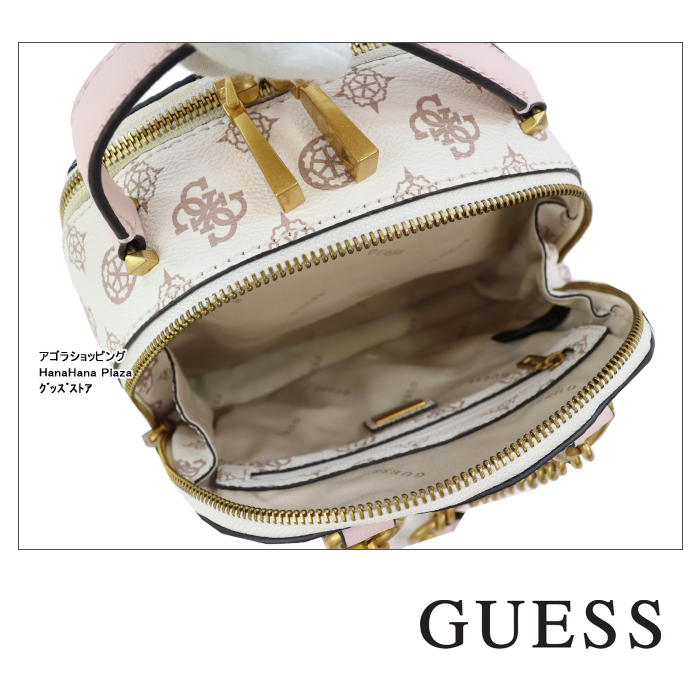GUESS（ゲス） バッグ PA848932 CREAM LOGO クリームピンク リュック