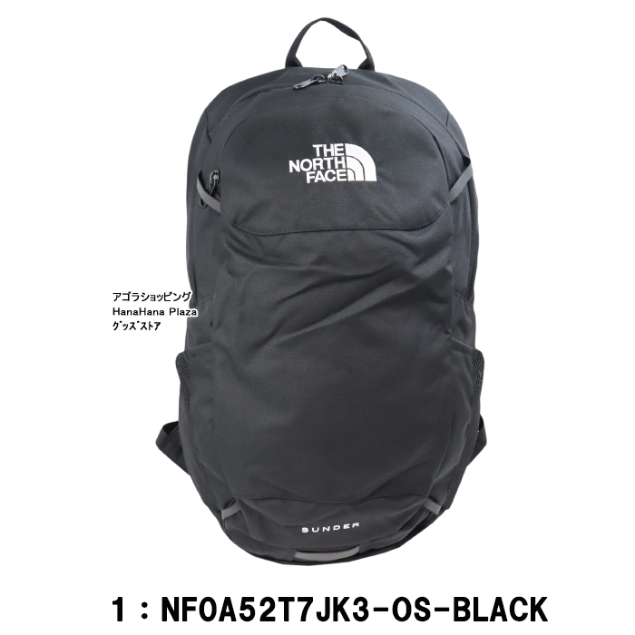 ザ・ノース・フェイス リュック SUNDER NF0A52T7JK3 TNF BLACK