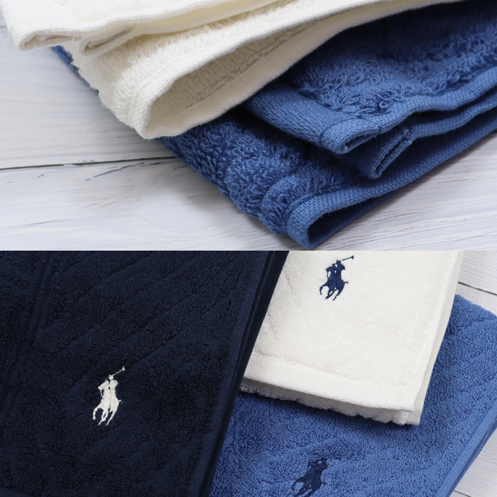RALPH LAUREN HOME ラルフローレン 34×85 幾何学柄 フェイス