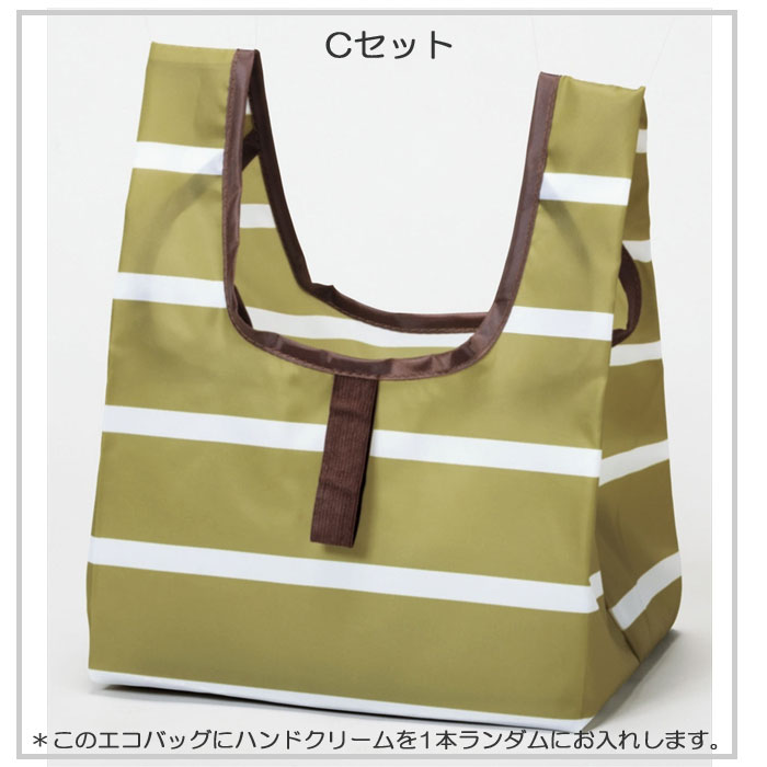 ギフトセット エコバッグ ハンドクリーム 2点 ちょこっとエコバッグ お