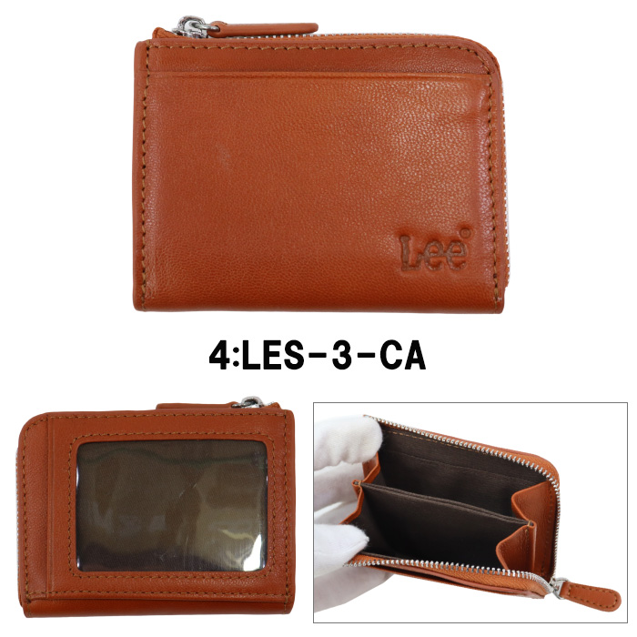 小物 Lee Lee（リー） 財布 LES-3 ウォレット 山羊革 本革 メンズ ゴートレザー
