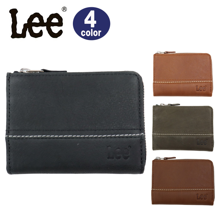 Lee（リー） 二つ折り財布 ミニ財布 コインケース 小銭入れ コンパクト