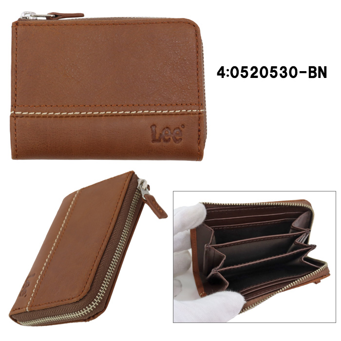 Lee（リー） 二つ折り財布 ミニ財布 コインケース 小銭入れ コンパクト