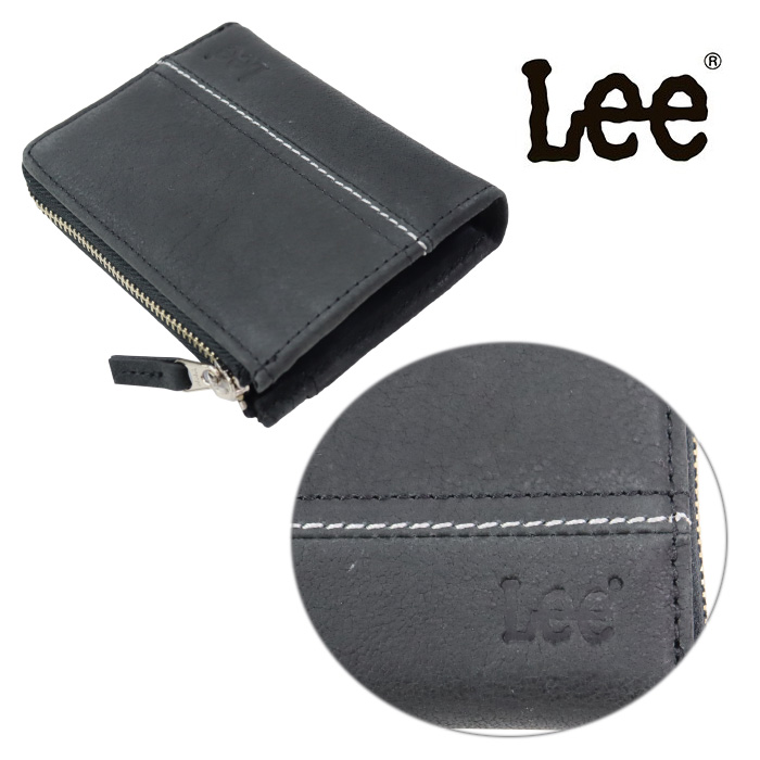 Lee（リー） 二つ折り財布 ミニ財布 コインケース 小銭入れ コンパクト