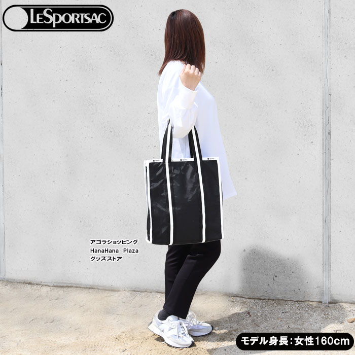JOURNAL STANDARD × LeSportsacブラック トートバッグ LARGE 2 WAY TOTE2ウェイノワール/ブラックJS（トートバッグ