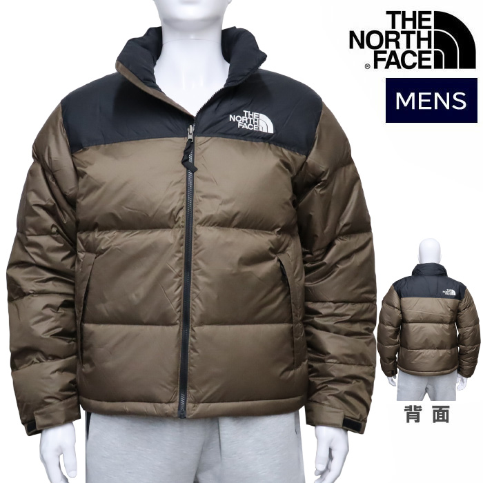THE NORTH FACE ダウンジャケット ブラウン/ネイビー THE NORTH FACE 【並行輸入品】ノースフェイス ヌプシ ダウン