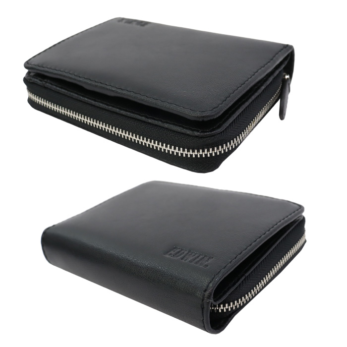 EDWIN（エドウィン） 財布 0510656 ボタンホック ラウンドファスナー