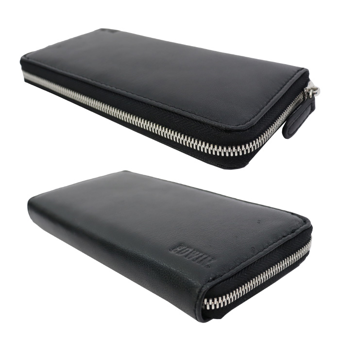 EDWIN（エドウィン） 財布 0510655 長財布 ラウンドファスナー ロゴ型