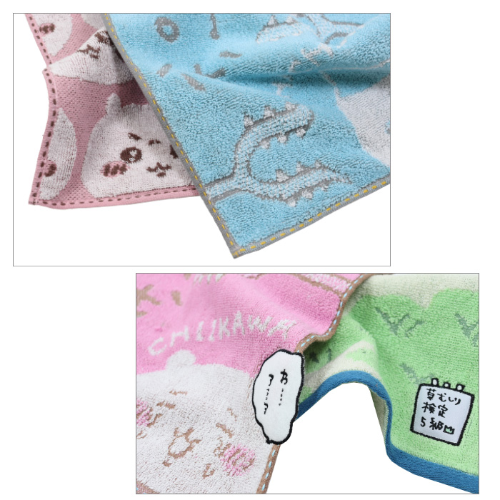 ぽよよん＊ページです。はんかち Amazon｜ちいかわ(Chiikawa) エンジェル タオルハンカチ ブルー