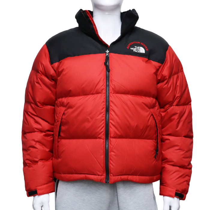 THE NORTH FACE ダウンジャケット レッド/ブラック THE NORTH FACE 【並行輸入品】ノースフェイス ヌプシ ダウン