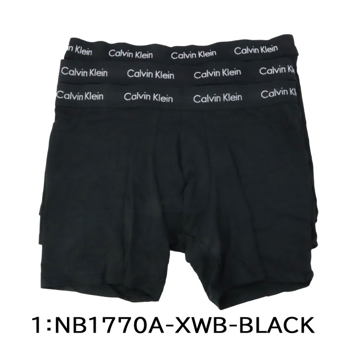 ck Calvin Klein 【並行輸入品】カルバンクライン ボクサーパンツ 3P 3