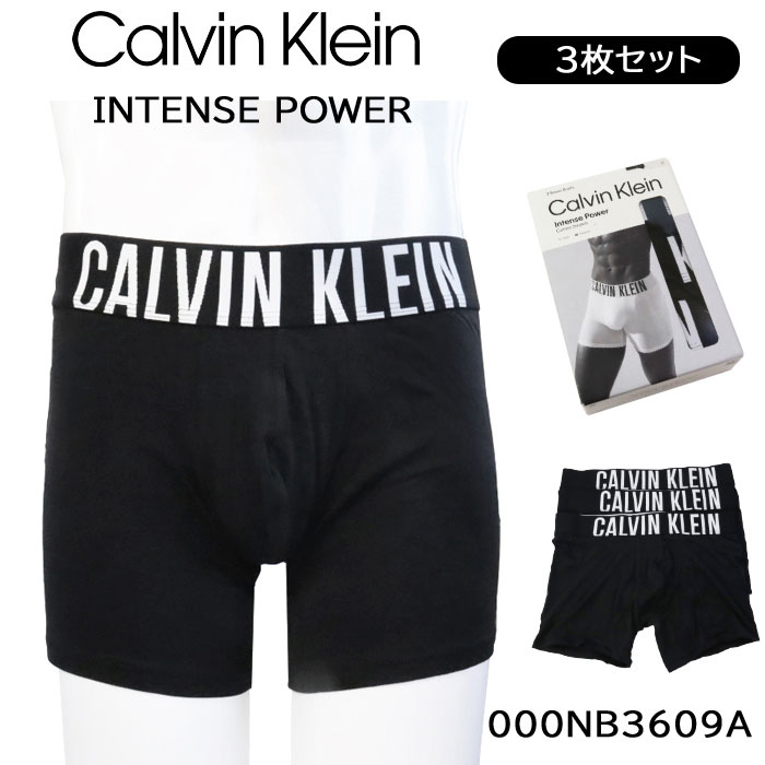 ck Calvin Klein カルバンクライン ボクサーパンツ 3枚セットメンズ