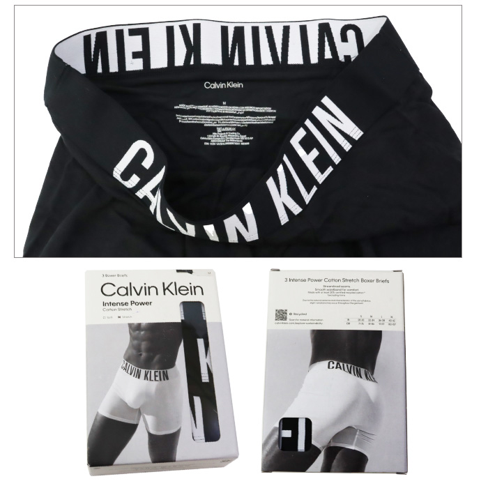 ck Calvin Klein カルバンクライン ボクサーパンツ 3枚セットメンズ