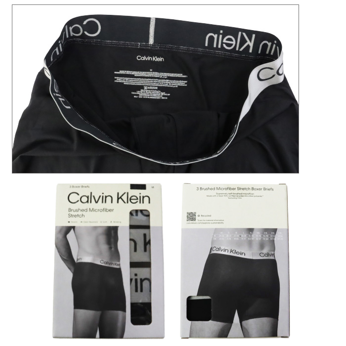 ck Calvin Klein 【並行輸入品】カルバンクライン ボクサーパンツ 3枚