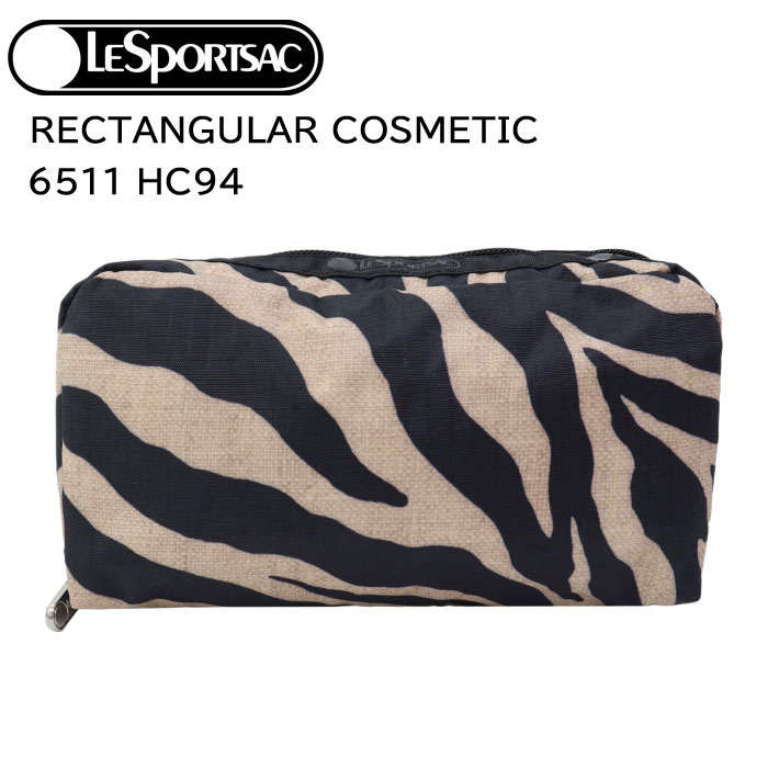 不毛の大地 通常版 SLC ボーダーレス 英語 4枚 匿名配送 LeSportsac（レスポートサック） ポーチ 6511 HC94 RECTANGULAR