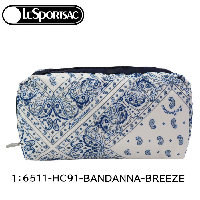 レスポートサック　チェスティ　コラボポーチ LeSportsac LeSportsac（レスポートサック） ポーチ 6511 HC91 RECTANGULAR