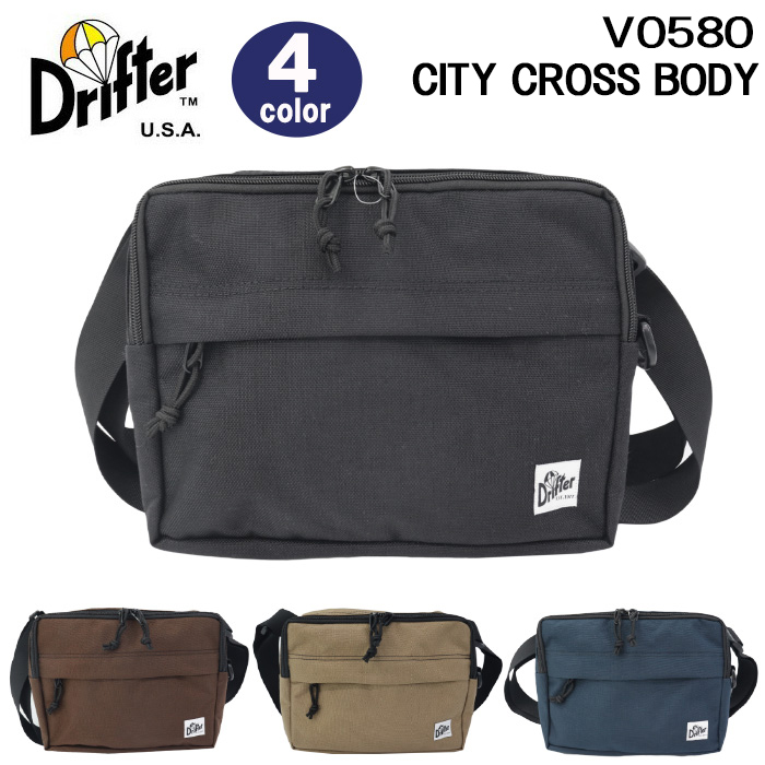 Drifter（ドリフター） 並行輸入品 バッグ V0580 CITY CROSS BODY