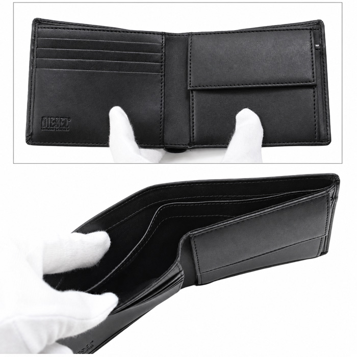 DIESEL（ディーゼル） 二つ折り財布 X08844 P9181 T8013 メンズ