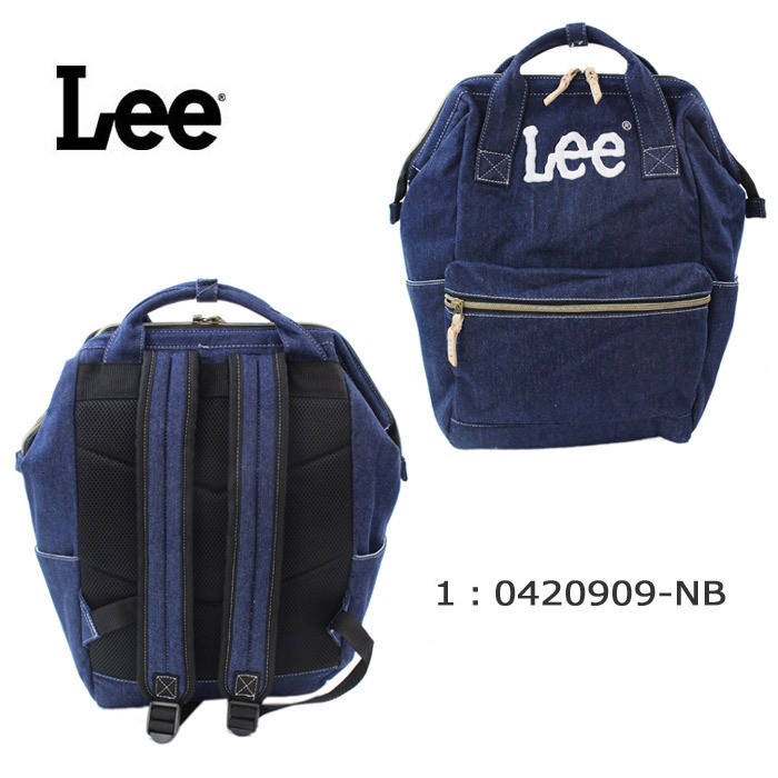 Lee リー バックパック リュック デニムリュック Lee リー バッグ 0420909 リュック DENIM OVERALLS P0CKET BACK