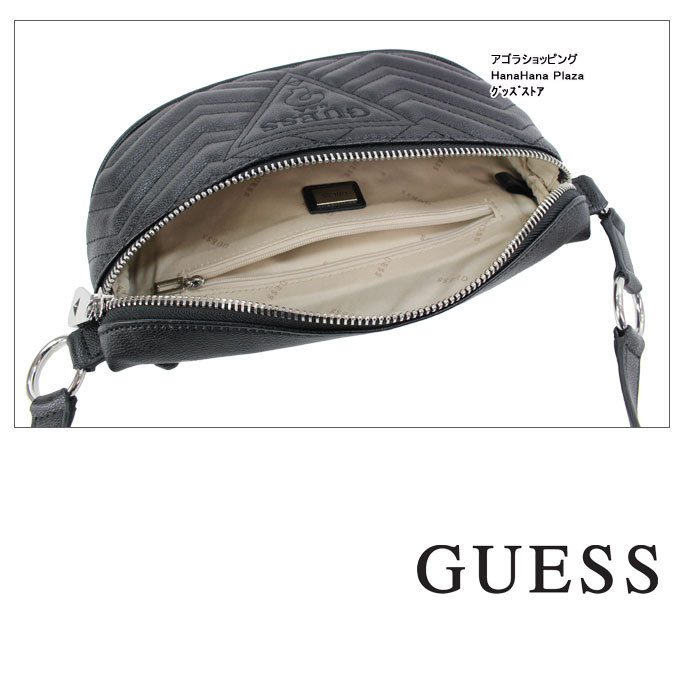 新品！　GUESS ショルダーバック 楽天市場】ゲス バッグ VY747880 BLACK GUESS ZANA MINI