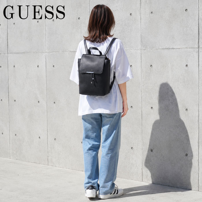 GUESS（ゲス） 並行輸入品 バッグ SD696736 BLACK MULTI GUESS VARSITY