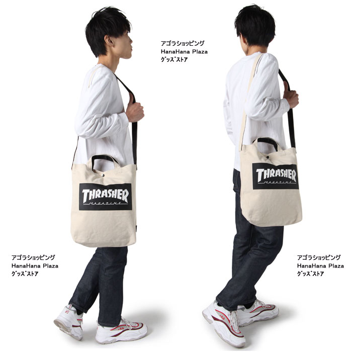 THRASHER セール スラッシャー バッグ THR-133 キャンバス 2way